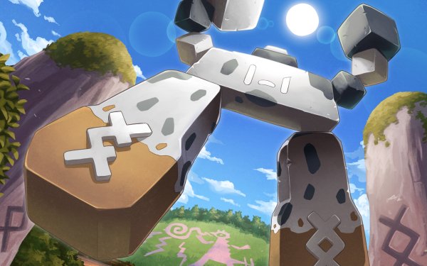 Anime Pokémon Pokémon: Sword and Shield Stonjourner HD Wallpaper | Background Image