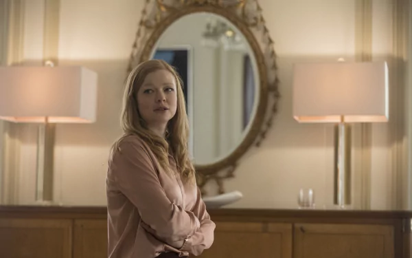 Sarah Snook TV Show Succession HD Desktop Wallpaper | Background Image