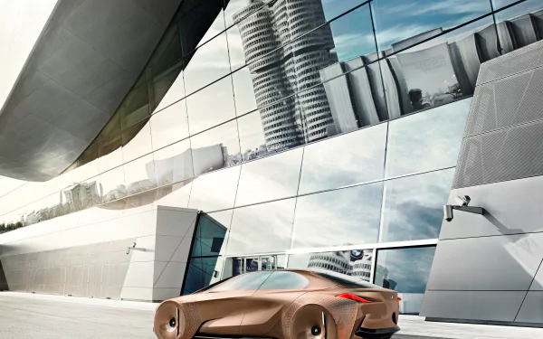 concept car vehicle BMW Vision Next 100 HD Desktop Wallpaper | Background Image