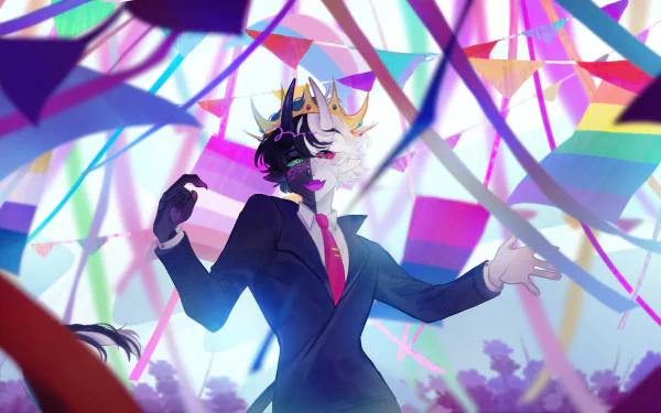 Ranboo (Youtuber) video game Dream SMP HD Desktop Wallpaper | Background Image