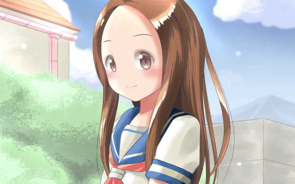 Takagi (Karakai Jouzu no Takagi-san) Anime Teasing Master Takagi-san HD Desktop Wallpaper | Background Image
