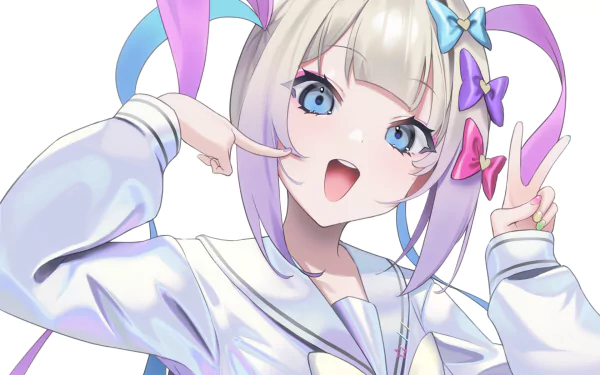 OMGkawaiiAngel-chan video game NEEDY GIRL OVERDOSE HD Desktop Wallpaper | Background Image