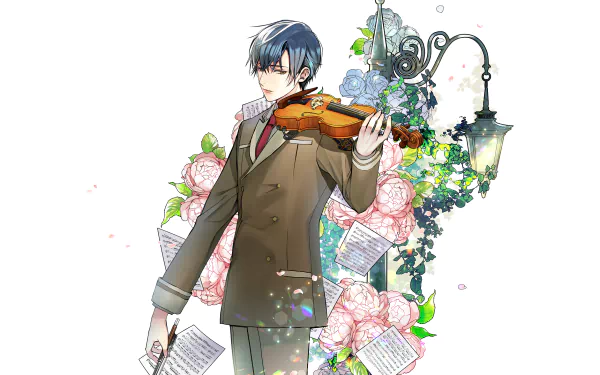 Kujo Sakuya video game Kiniro no Corda ~Starlight Orchestra~ HD Desktop Wallpaper | Background Image