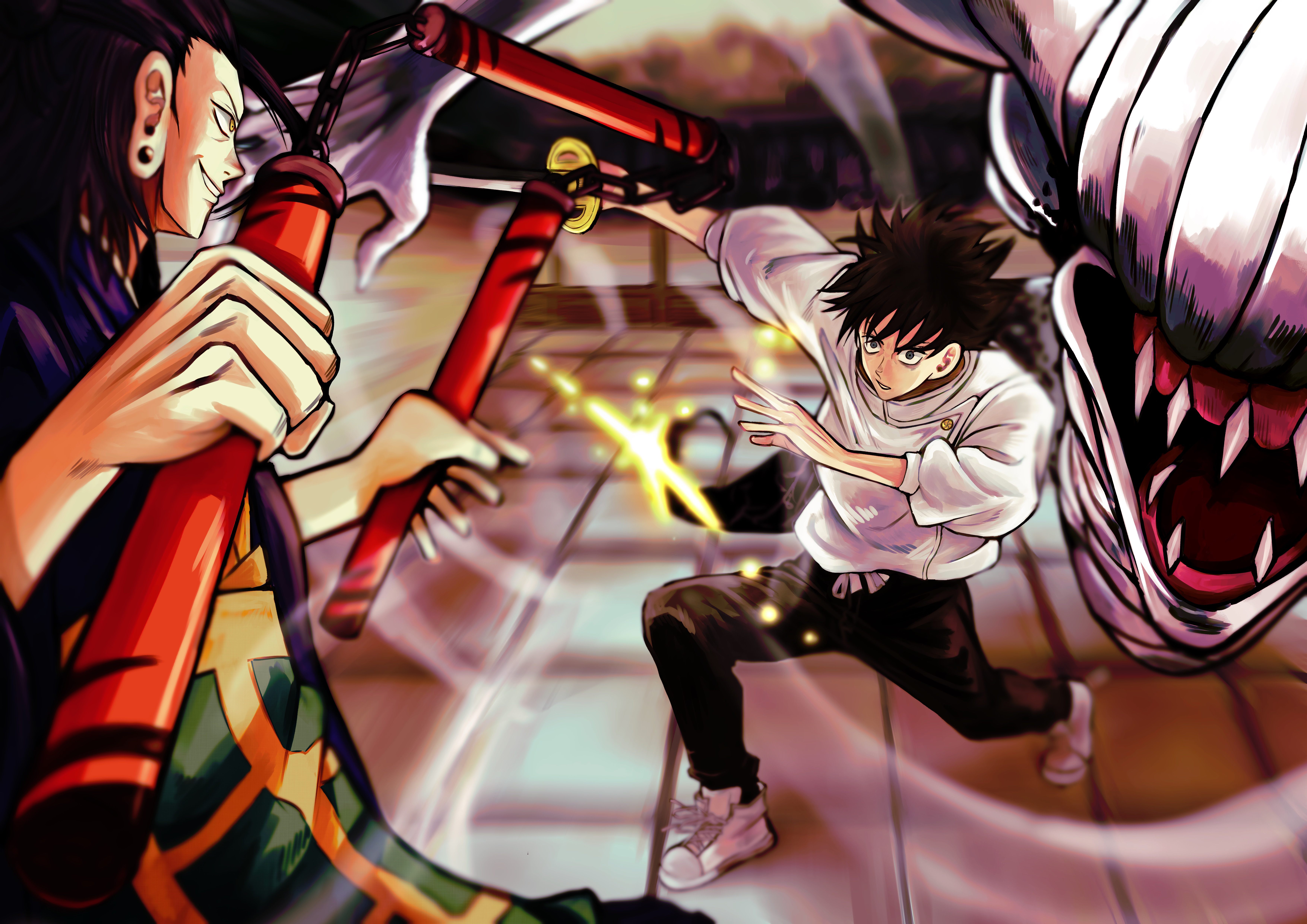 Anime Jujutsu Kaisen 0 HD Wallpaper | Background Image