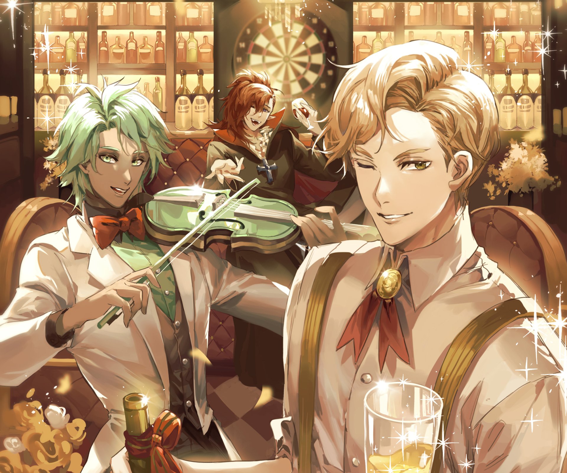 Download Vampire Cookie (Cookie Run) Sparkling Cookie (Cookie Run) Mint Choco Cookie (Cookie Run) Video Game Cookie Run: OvenBreak HD Wallpaper