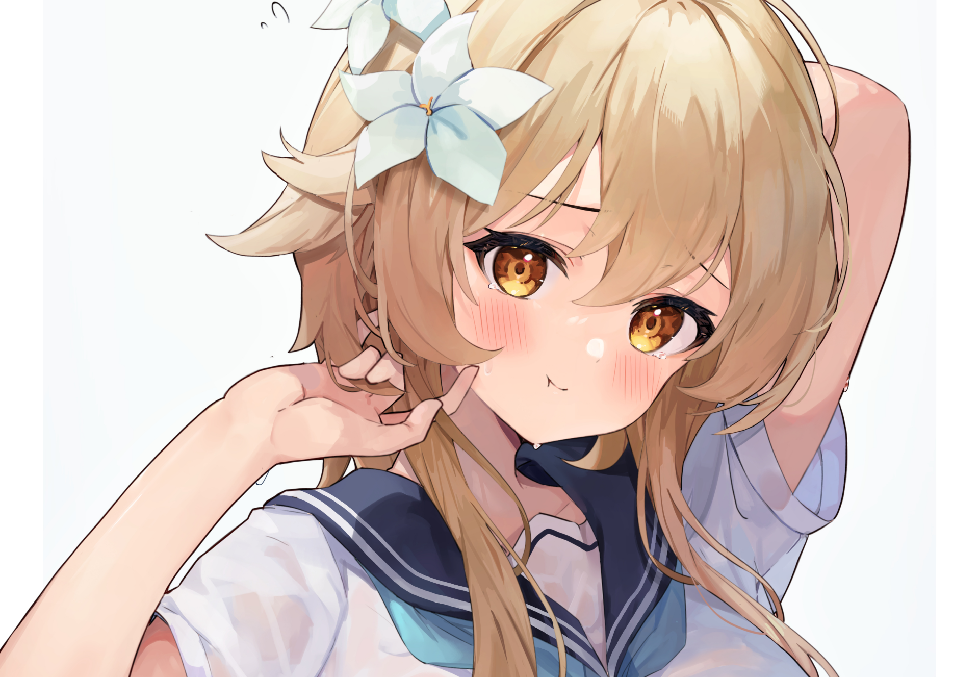 Download Lumine (Genshin Impact) Video Game Genshin Impact HD Wallpaper by 黒白 カナエ