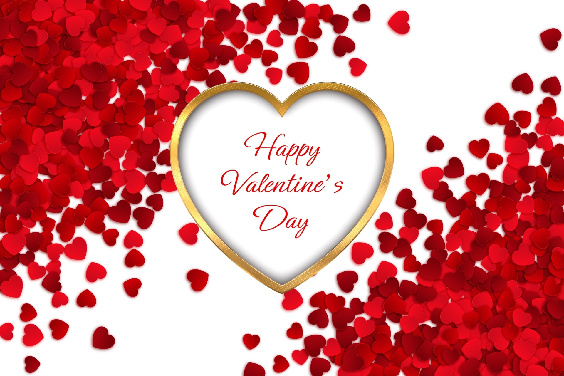 Download Happy Valentine's Day Heart Romantic Love Holiday Valentine's Day HD Wallpaper