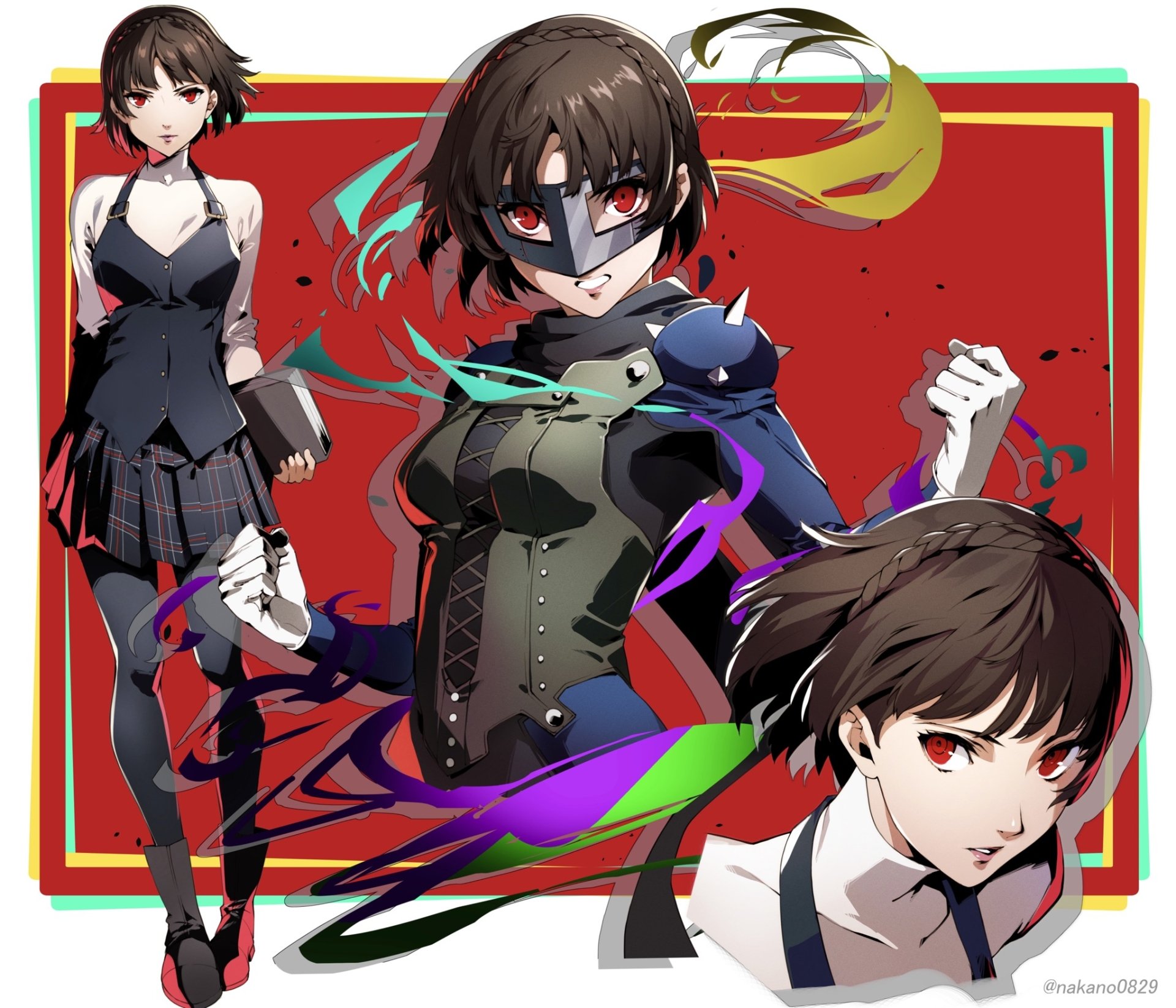 Download Makoto Niijima Video Game Shin Megami Tensei HD Wallpaper