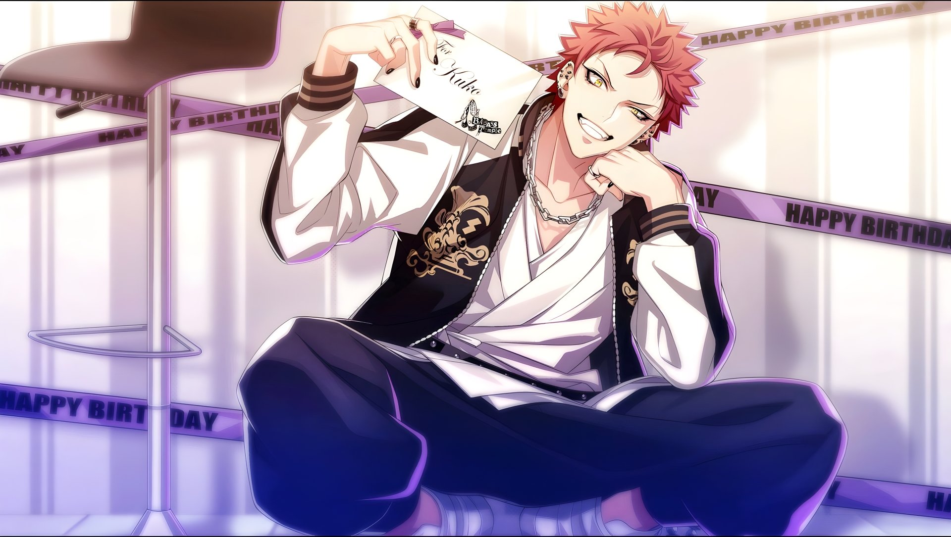 Download Kuko Harai Anime Hypnosis Mic 4k Ultra HD Wallpaper