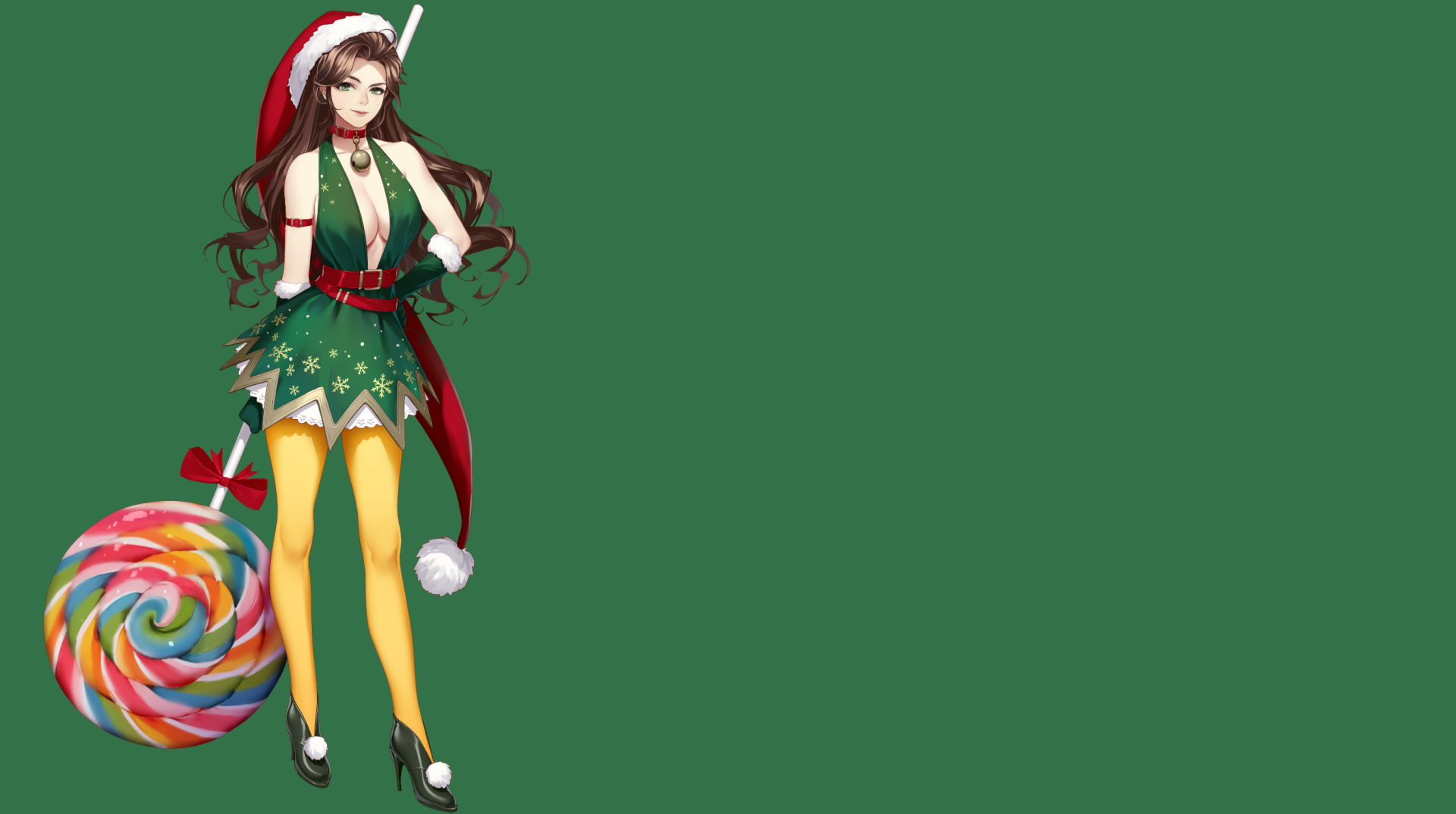 Anime Christmas HD Wallpaper by REKAERB_MAERD