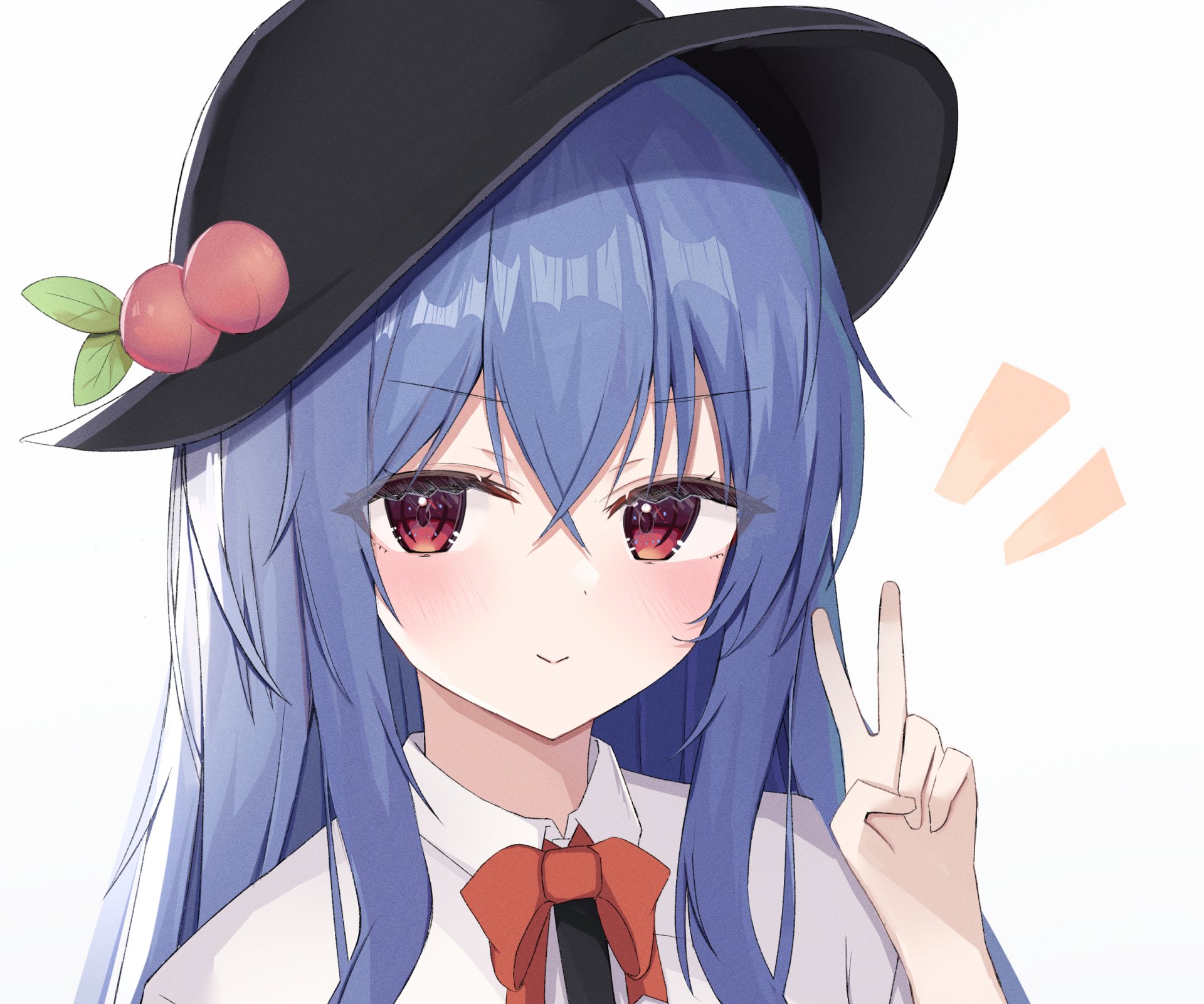 Download Tenshi Hinanai Anime Touhou HD Wallpaper