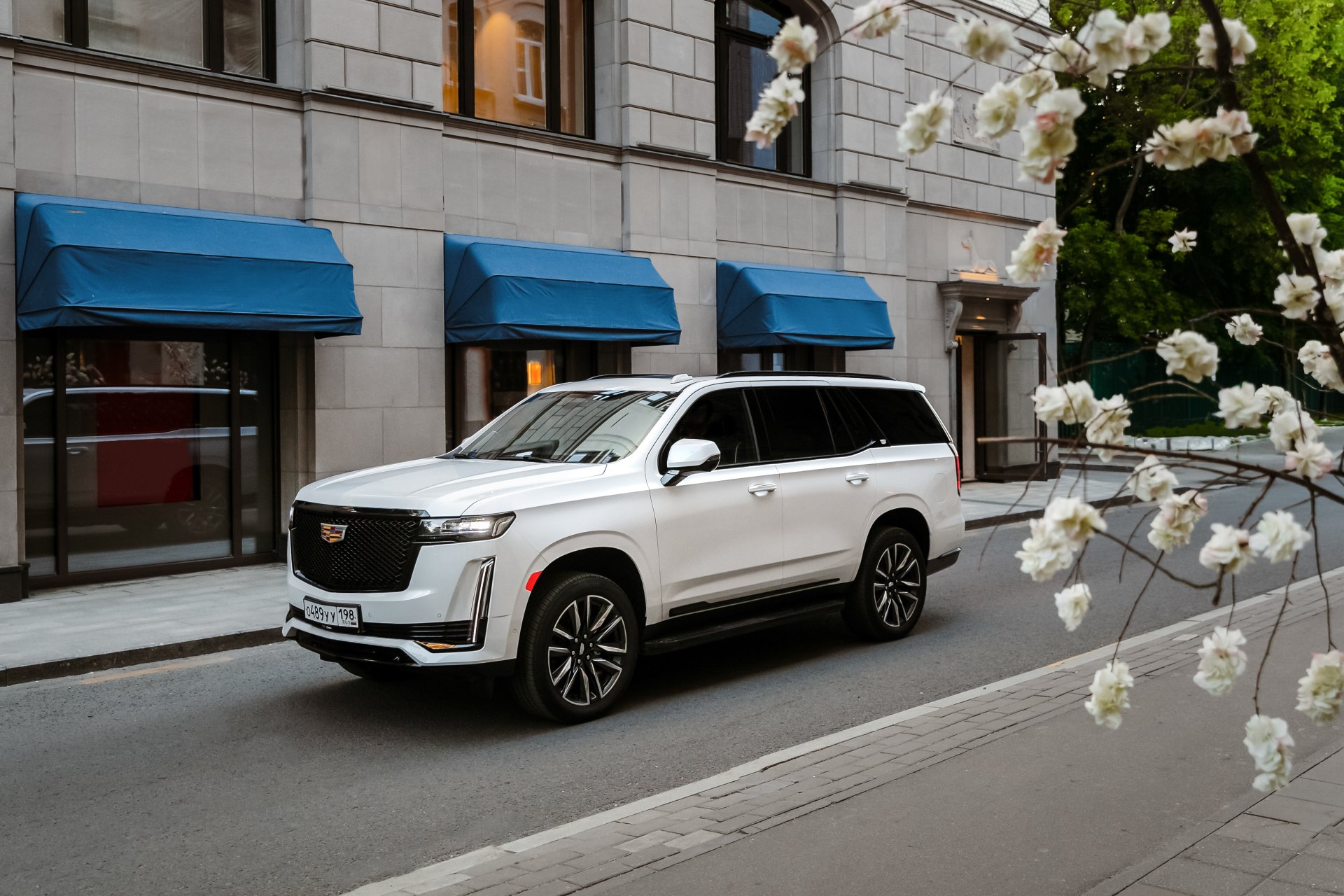 Download SUV Vehicle Cadillac Escalade 600 4k Ultra HD Wallpaper