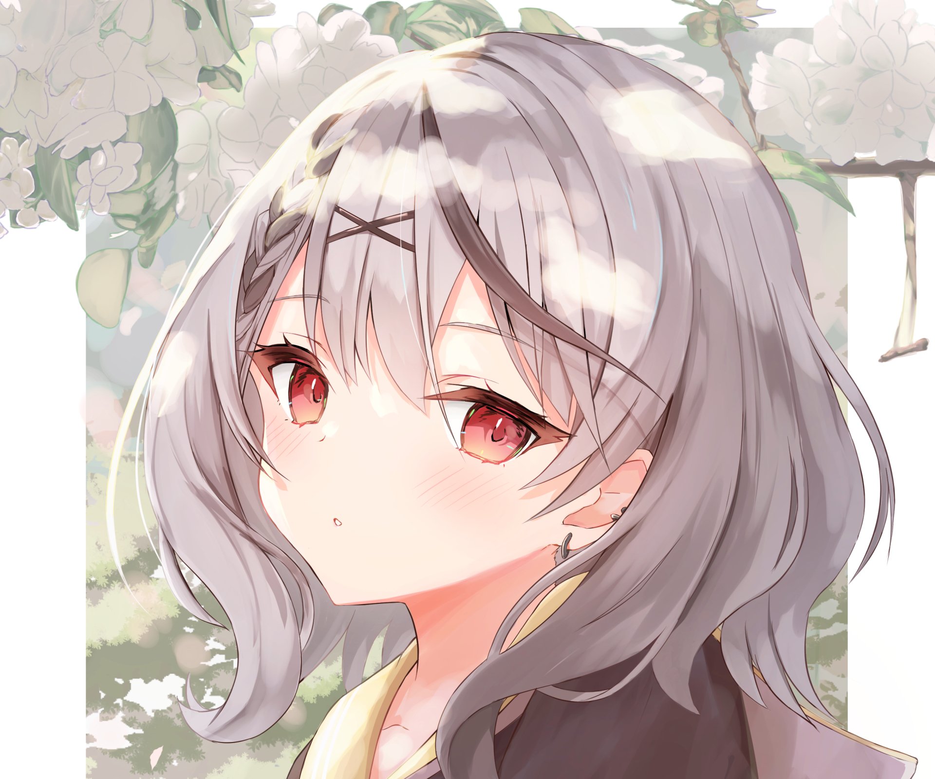 Download Hololive Sakamata Chloe Anime Virtual Youtuber HD Wallpaper