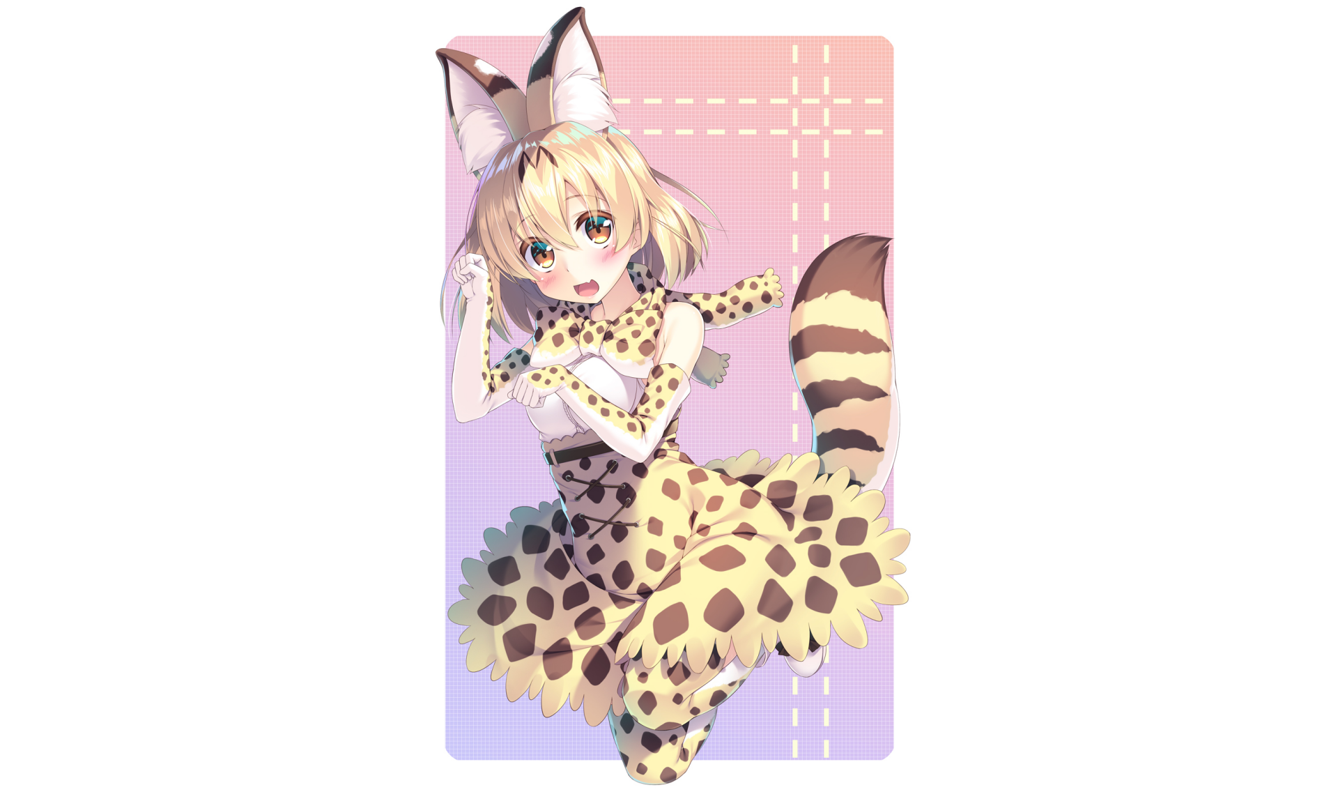 Download Serval (Kemono Friends) Anime Kemono Friends HD Wallpaper by おりーぶ