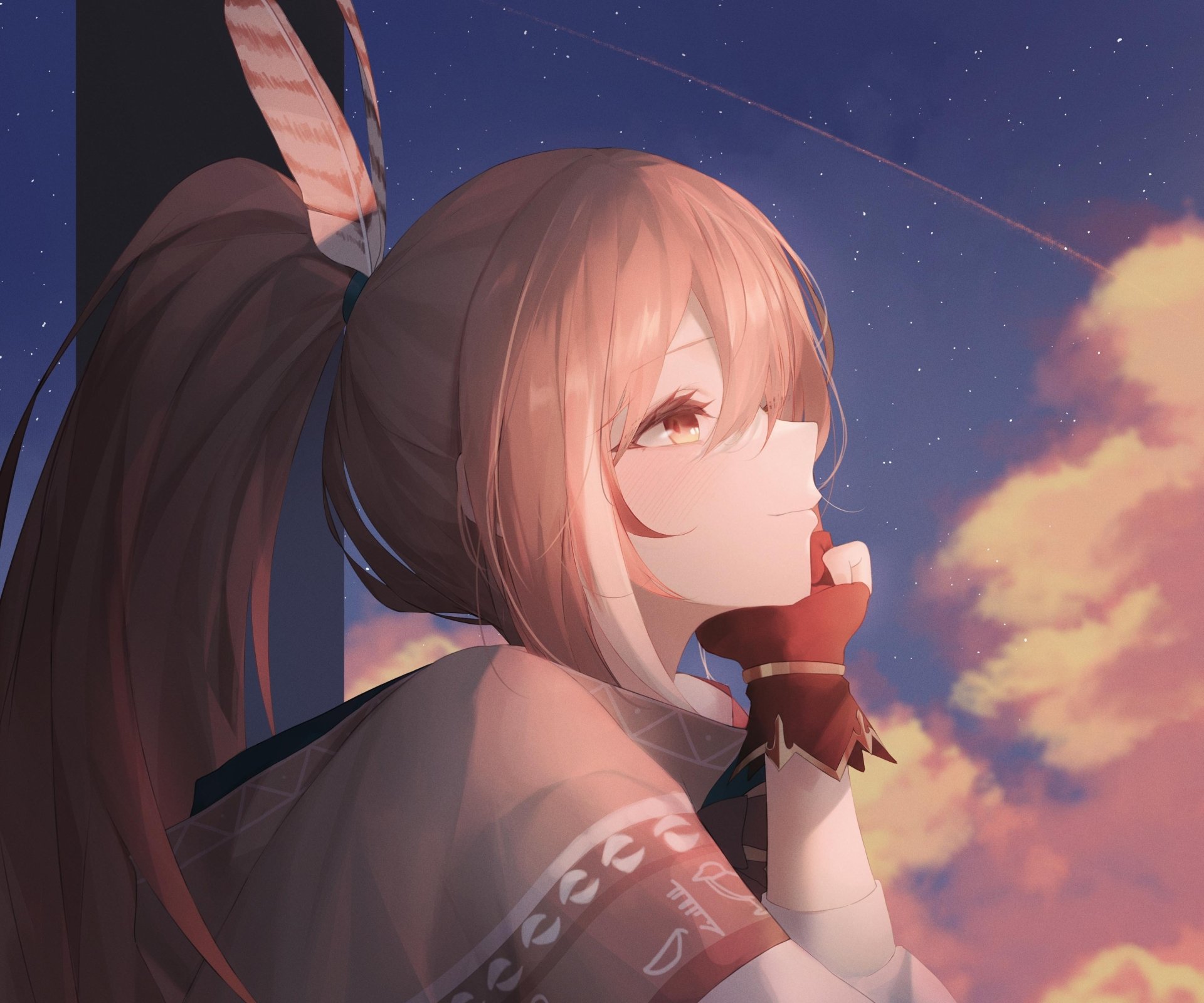 Download Hololive Nanashi Mumei Anime Virtual Youtuber HD Wallpaper