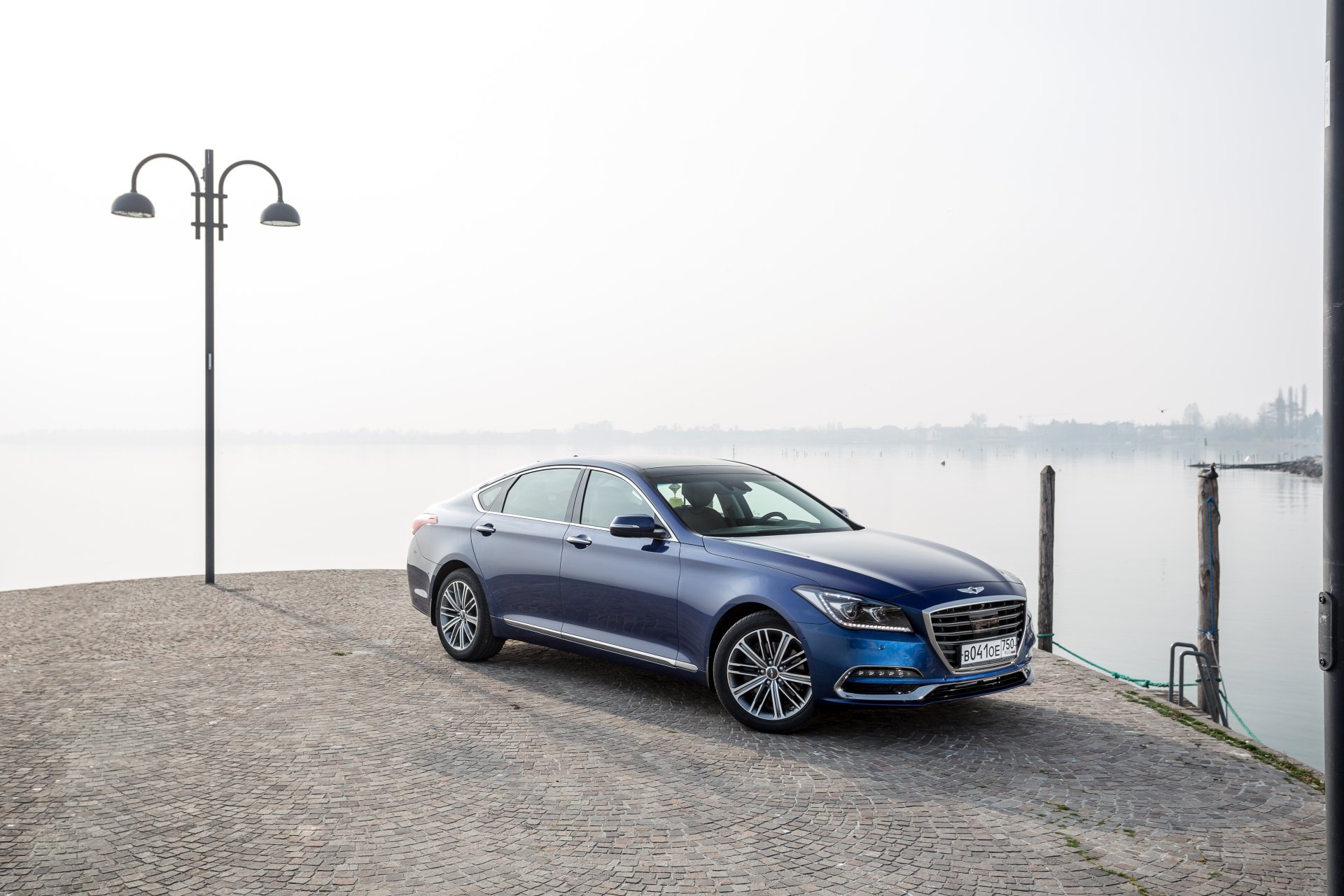 Download Genesis G80 2.0T HTRAC Vehicle Genesis G80 4k Ultra HD Wallpaper