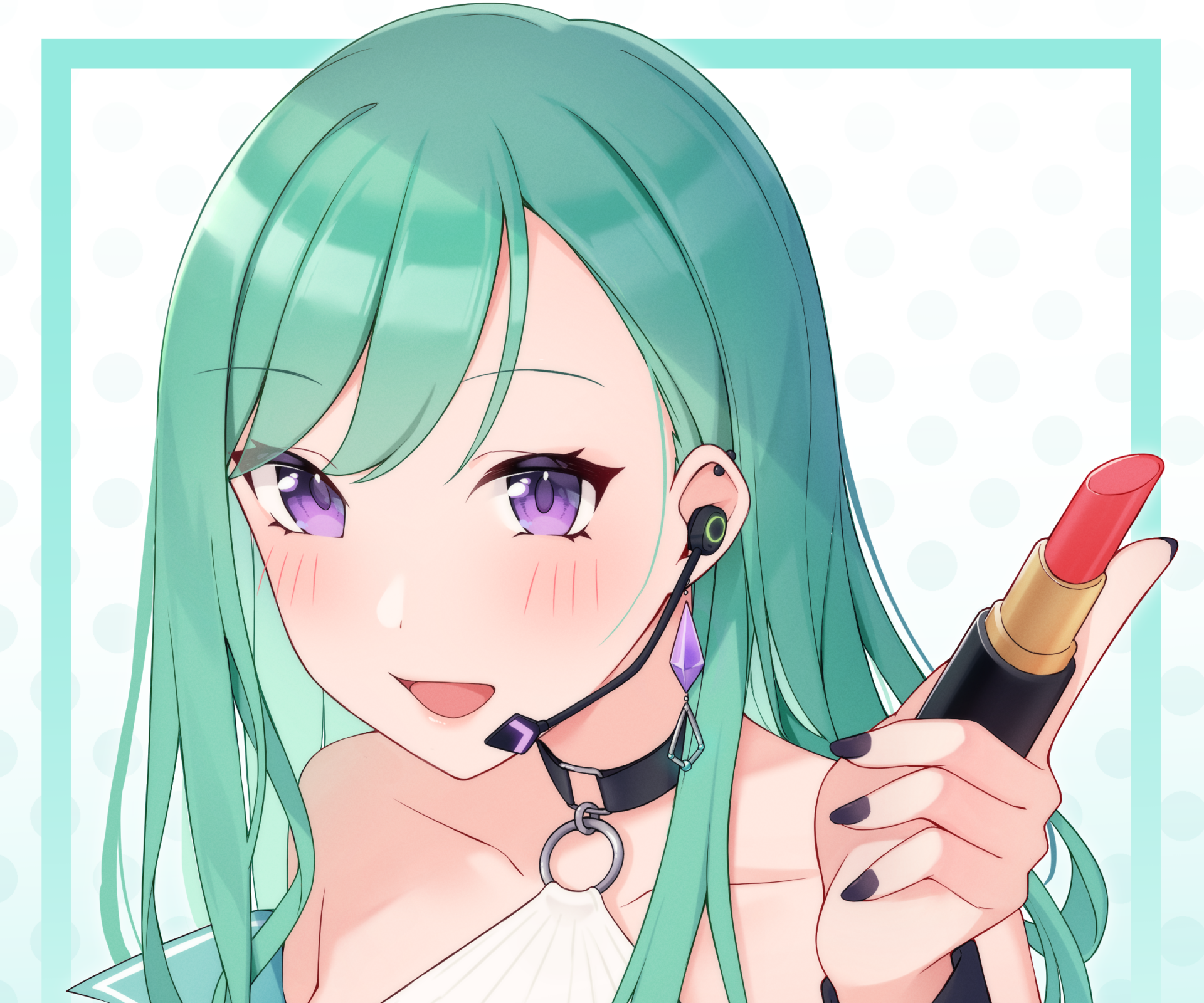 Download VSPO! Yakumo Beni Anime Virtual Youtuber HD Wallpaper by ウメタスク