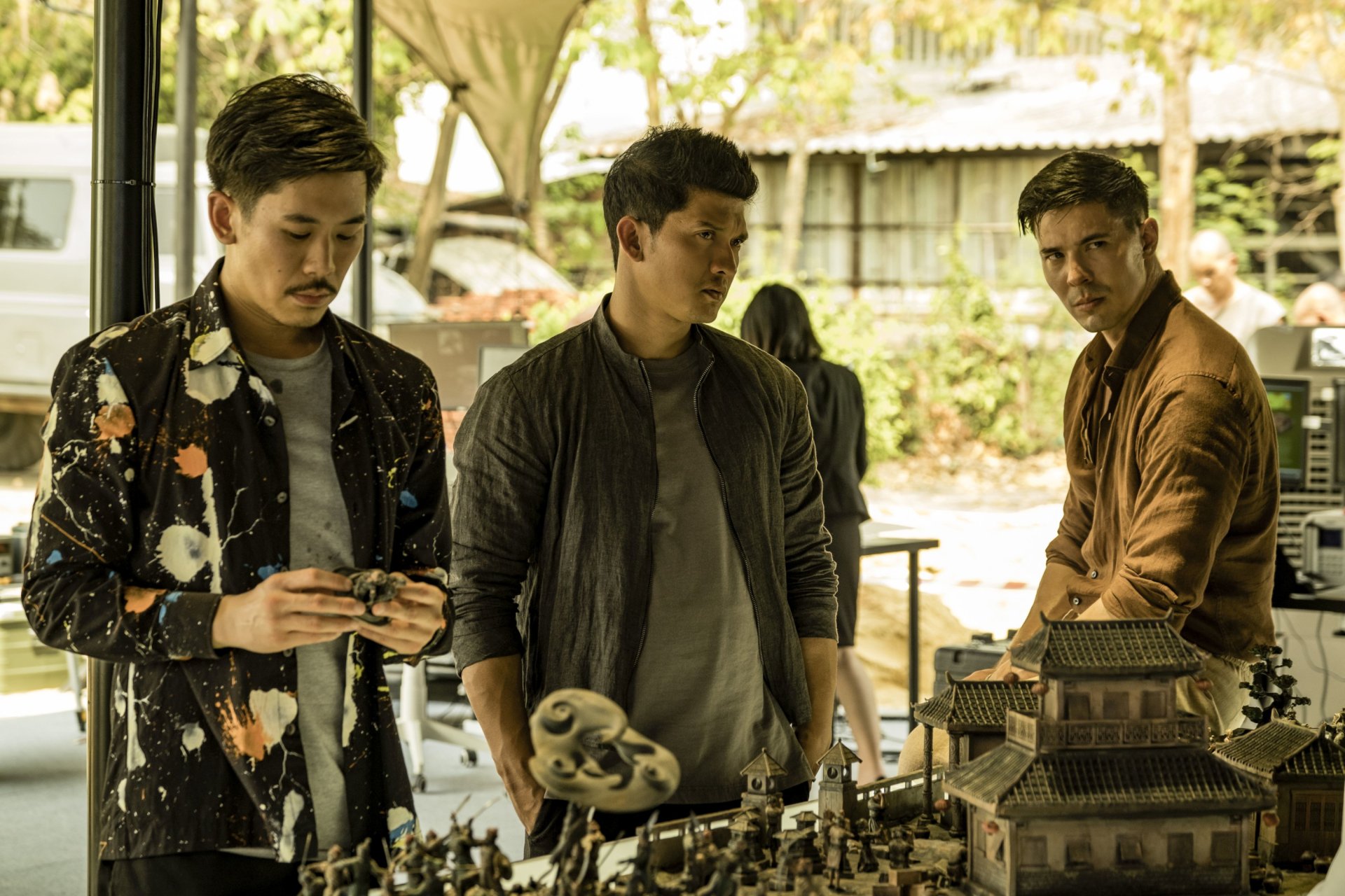 Download Lewis Tan Iko Uwais Lawrence Kao Movie Fistful Of Vengeance HD Wallpaper