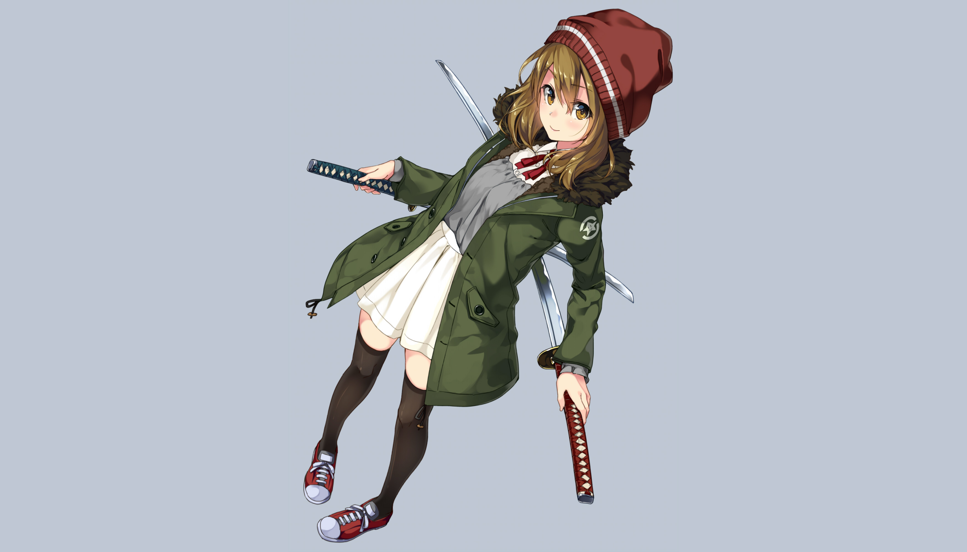 Download Anime Girl Anime Girl HD Wallpaper by うなさか