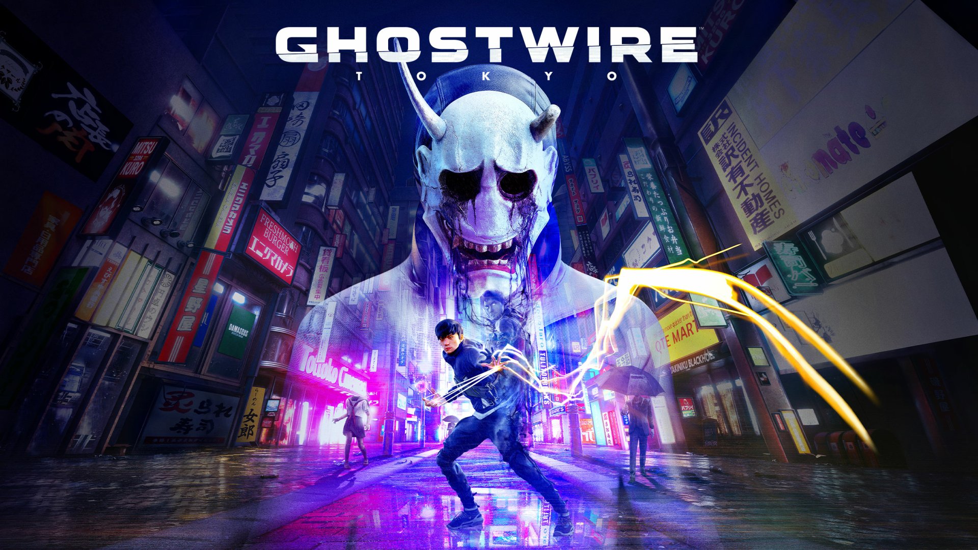 Download Video Game GhostWire: Tokyo HD Wallpaper