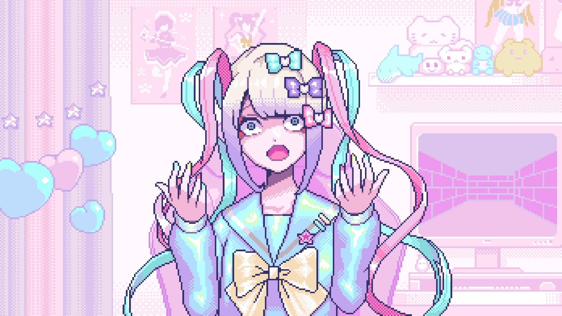 Download OMGkawaiiAngel-chan Video Game NEEDY GIRL OVERDOSE HD Wallpaper