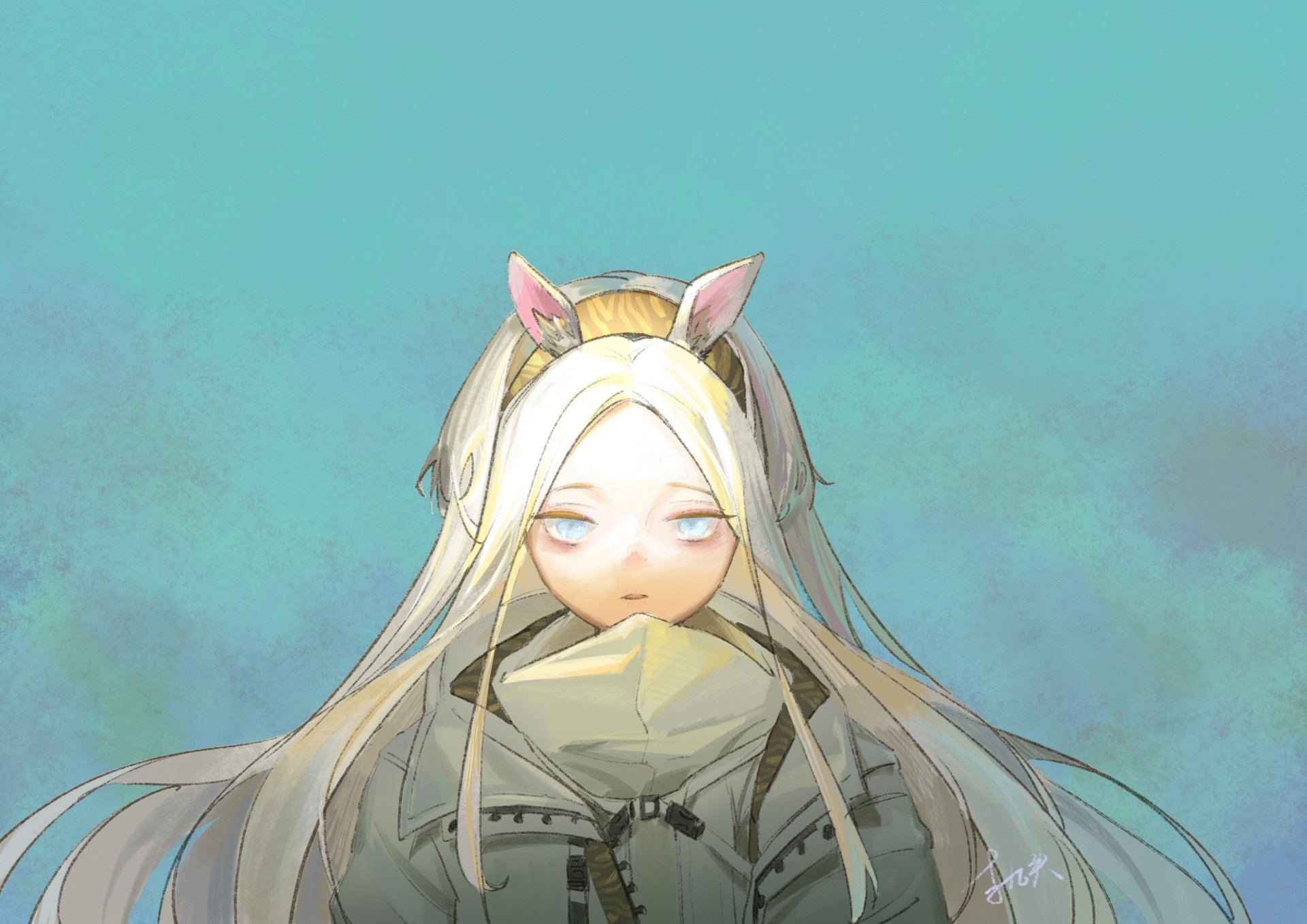 Download Heavyrain (Arknights) Video Game Arknights HD Wallpaper by 九頭