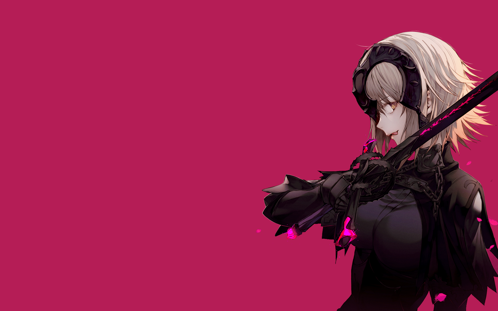 Download Avenger (Fate/Grand Order) Jeanne D'Arc Alter Anime Fate/Grand Order HD Wallpaper by ￦ANKE