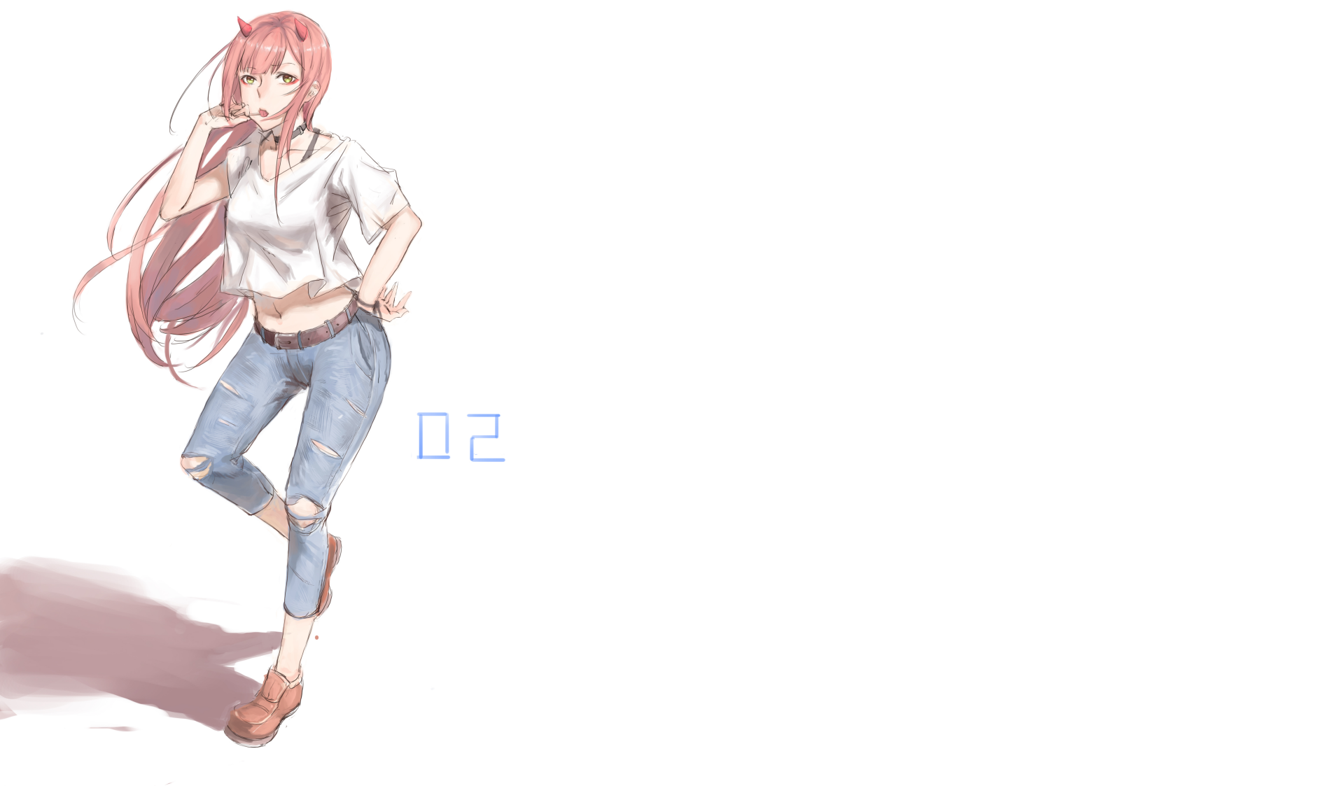 Download Zero Two (Darling In The FranXX) Anime Darling In The FranXX 4k Ultra HD Wallpaper by Ray rain