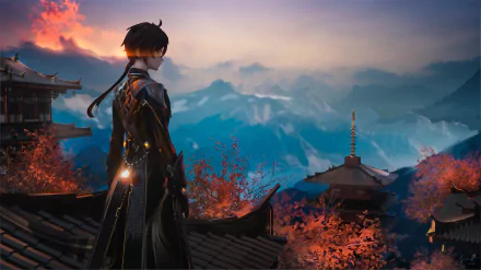 Zhongli (Genshin Impact) video game Genshin Impact HD Desktop Wallpaper | Background Image