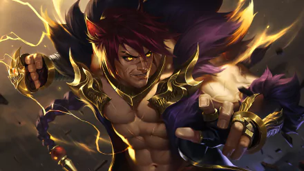 Sett (League of Legends) video game League Of Legends HD Desktop Wallpaper | Background Image