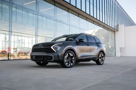 SUV Kia Sportage PHEV X-Line vehicle Kia Sportage HD Desktop Wallpaper | Background Image