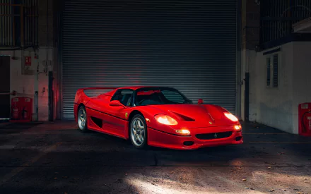 supercar vehicle Ferrari F50 HD Desktop Wallpaper | Background Image