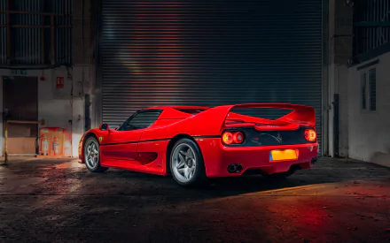 supercar vehicle Ferrari F50 HD Desktop Wallpaper | Background Image