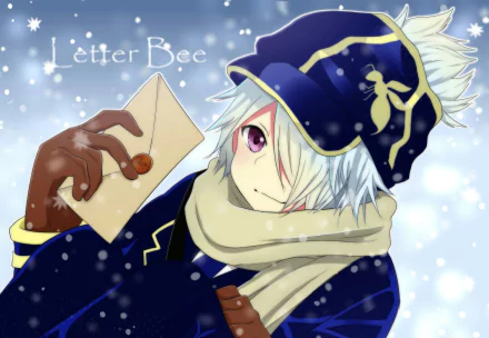 Lag Seeing Anime Letter Bee HD Desktop Wallpaper | Background Image