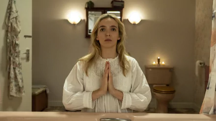 Jodie Comer TV Show Killing Eve HD Desktop Wallpaper | Background Image