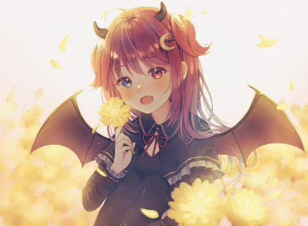 Nijisanji Yuzuki Roa Anime Virtual Youtuber HD Desktop Wallpaper | Background Image