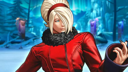 Ash Crimson video game The King of Fighters XV HD Desktop Wallpaper | Background Image