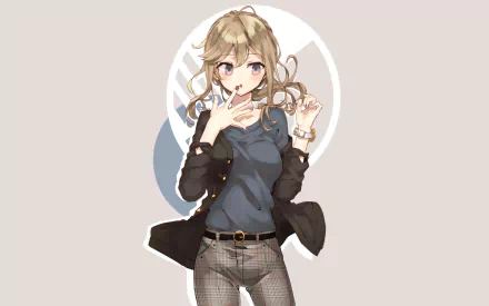 Anime girl anime girl HD Desktop Wallpaper | Background Image