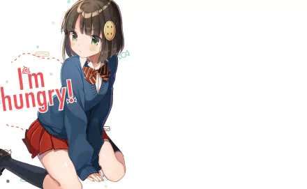 Anime girl anime girl HD Desktop Wallpaper | Background Image