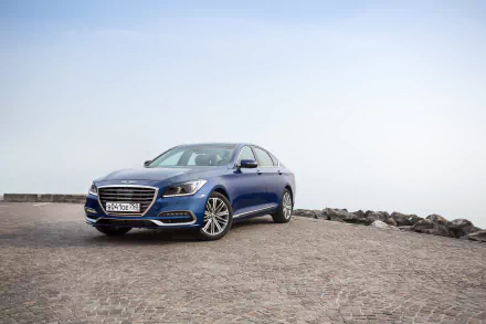 Genesis G80 2.0T HTRAC vehicle Genesis G80 HD Desktop Wallpaper | Background Image