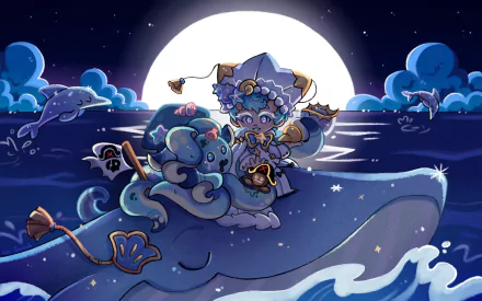 Peppermint Cookie (Cookie Run) video game Cookie Run: OvenBreak HD Desktop Wallpaper | Background Image