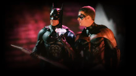 Robin (DC Comics) Nightwing George Clooney Dick Grayson Chris O'Donnell Batman movie Batman & Robin HD Desktop Wallpaper | Background Image