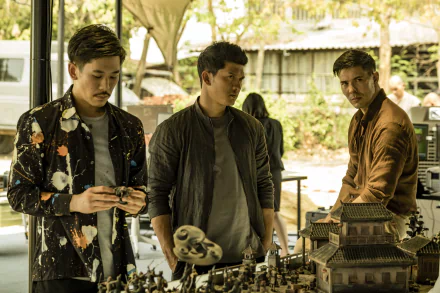 Lewis Tan Iko Uwais Lawrence Kao movie Fistful of Vengeance HD Desktop Wallpaper | Background Image