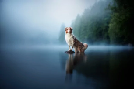 Animal australian shepherd HD Desktop Wallpaper | Background Image