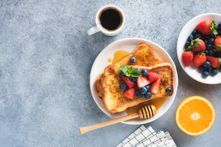 breakfast food toast HD Desktop Wallpaper | Background Image