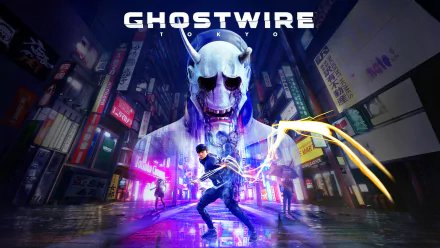 video game GhostWire: Tokyo HD Desktop Wallpaper | Background Image