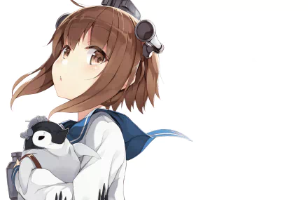 Yukikaze (Kancolle) Anime Kantai Collection HD Desktop Wallpaper | Background Image