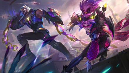  BATTLE WOLF SYLAS &amp; BATTLE BAT VAYNE