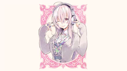 Anime Super Sonico HD Desktop Wallpaper | Background Image