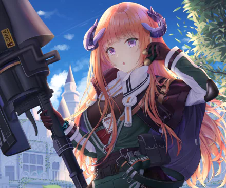 Bagpipe (Arknights) video game Arknights HD Desktop Wallpaper | Background Image